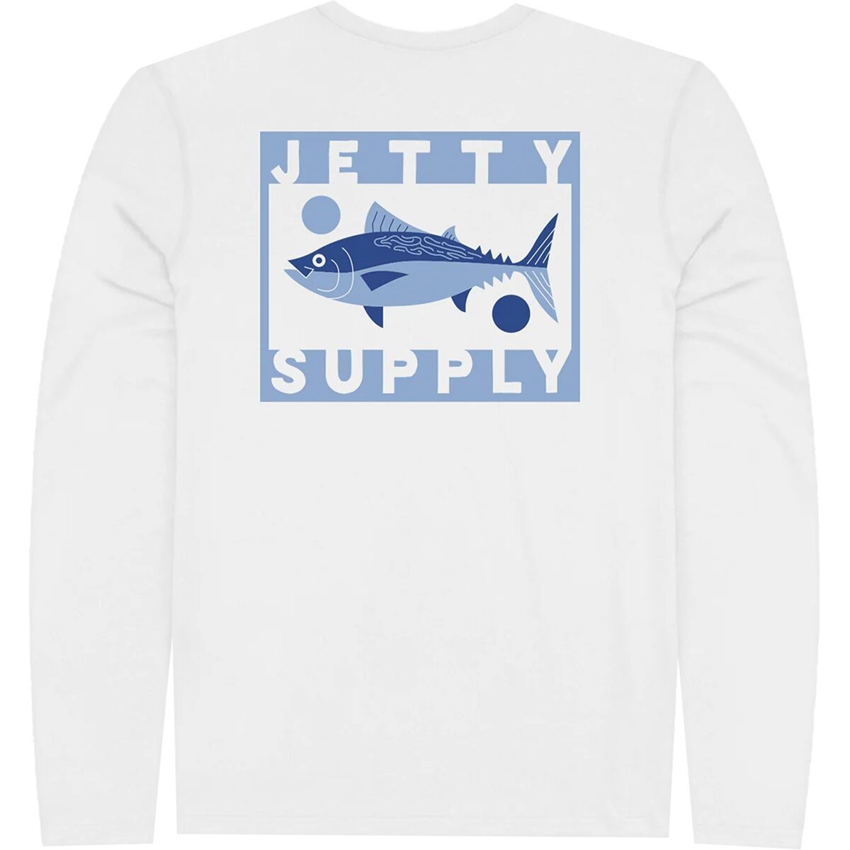 

Футболка с длинным рукавом Beach tuna с защитой от ультрафиолета Jetty, белый