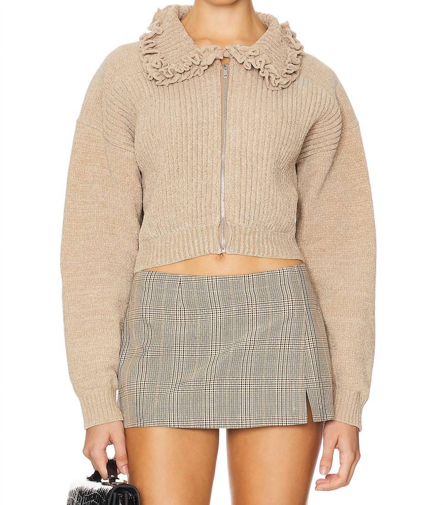 

Куртка Rey Knit в цвете Putty for Love & Lemons