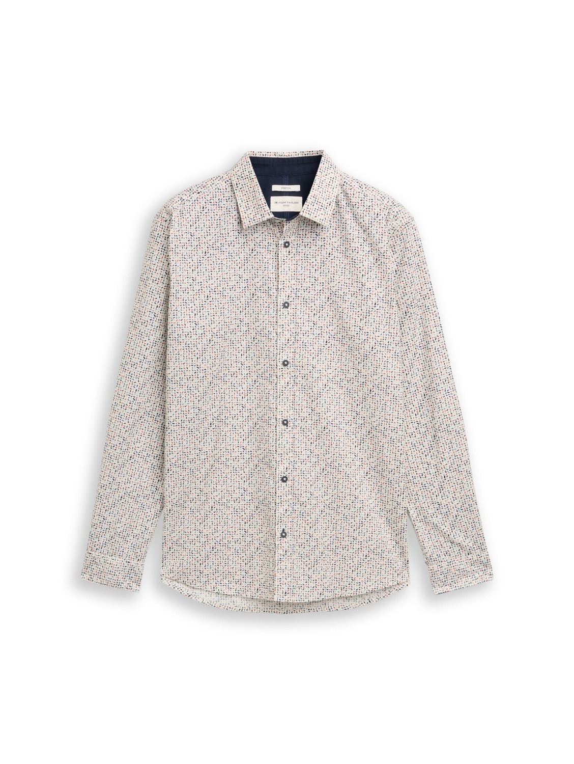 

TOM TAILOR Рубашка на пуговицах приталенного кроя в цвете Off White