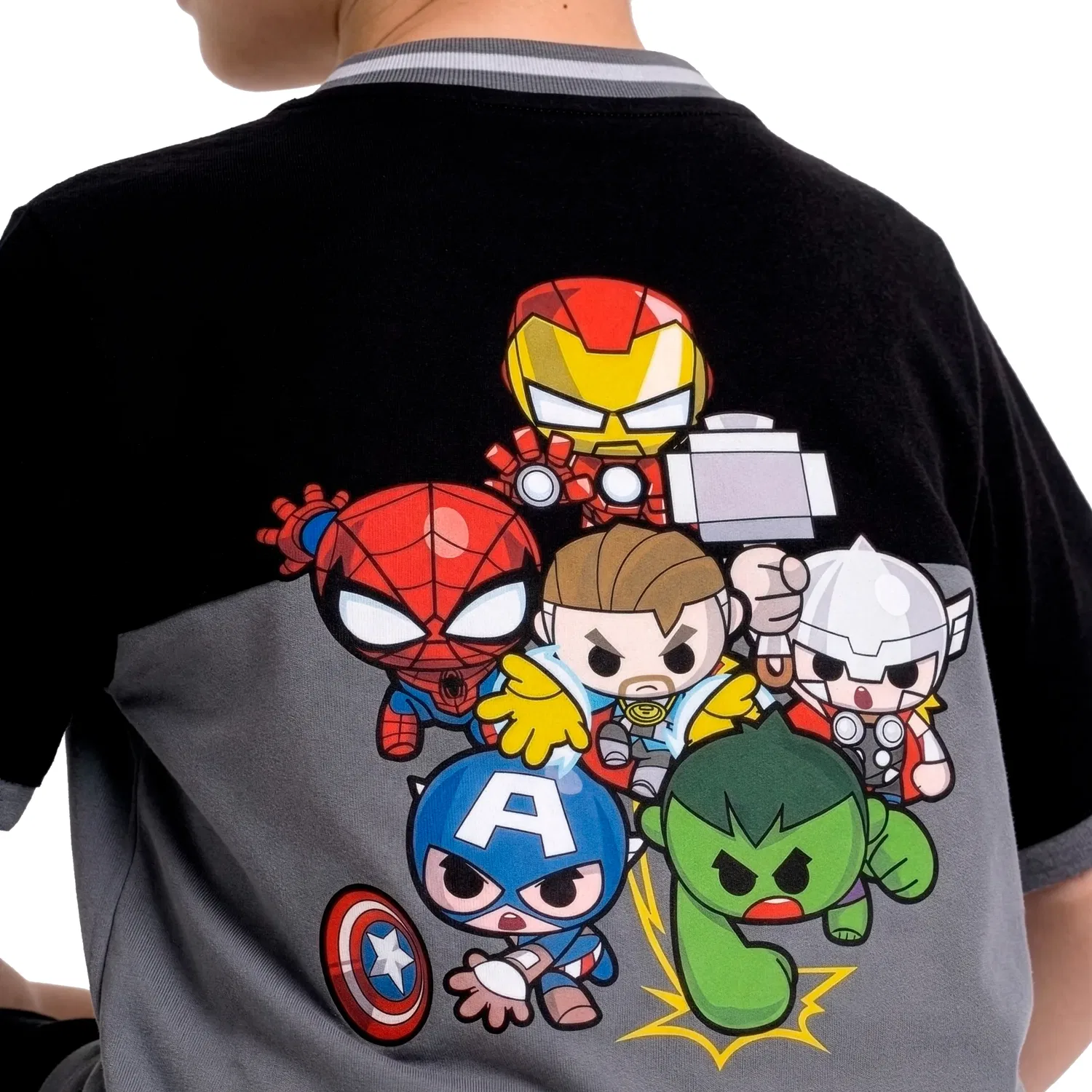 Футбольная футболка Avengers Marvel, мультиколор — фото 4