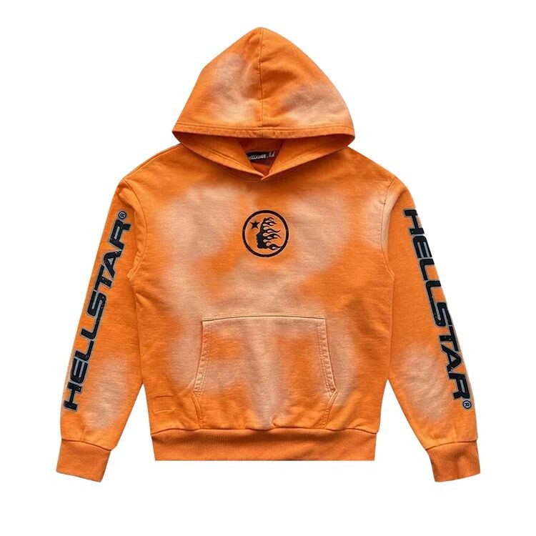 

Худи Hellstar Hoodie Fire Orange, оранжевый