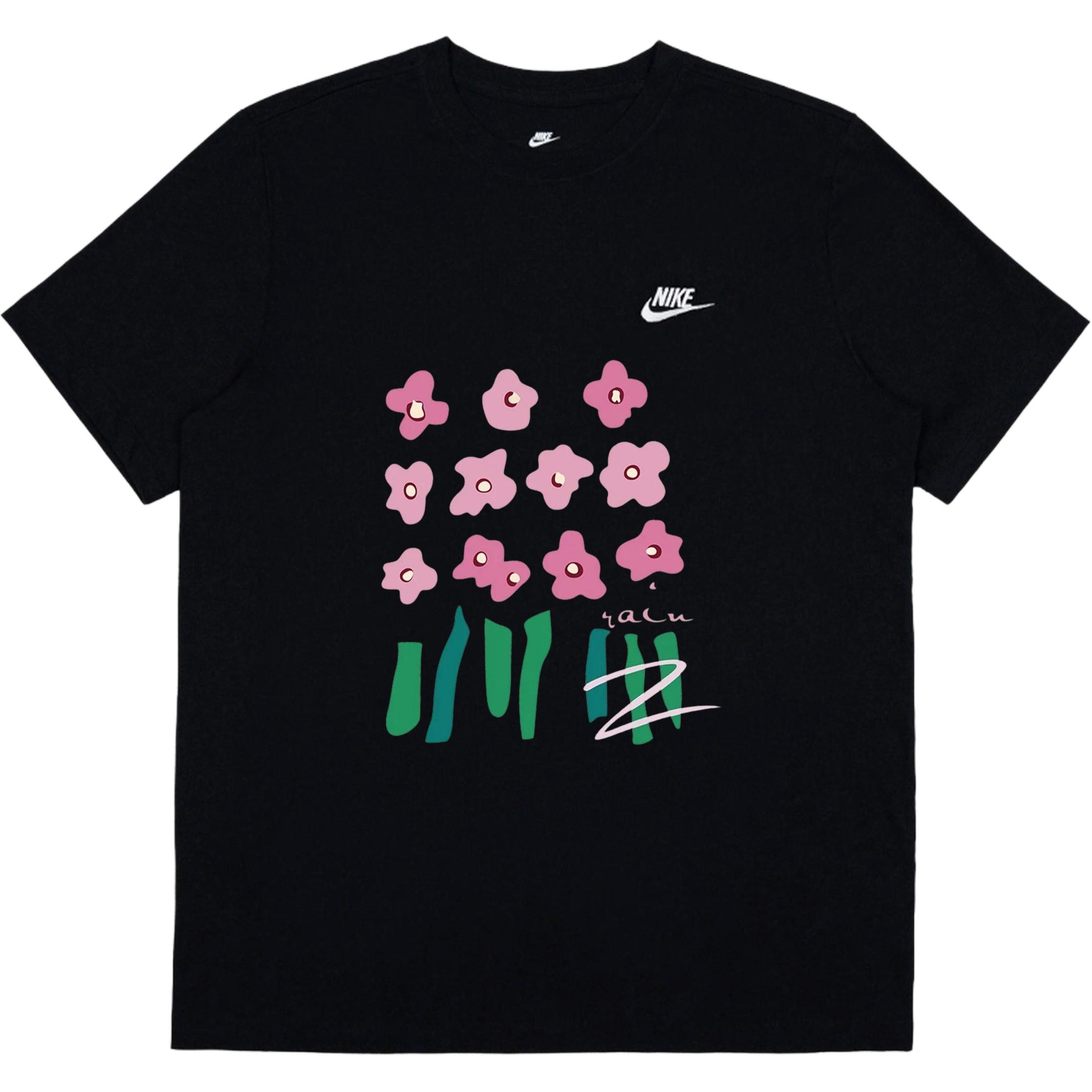 

Летняя футболка с коротким рукавом Unisex Nike, черный