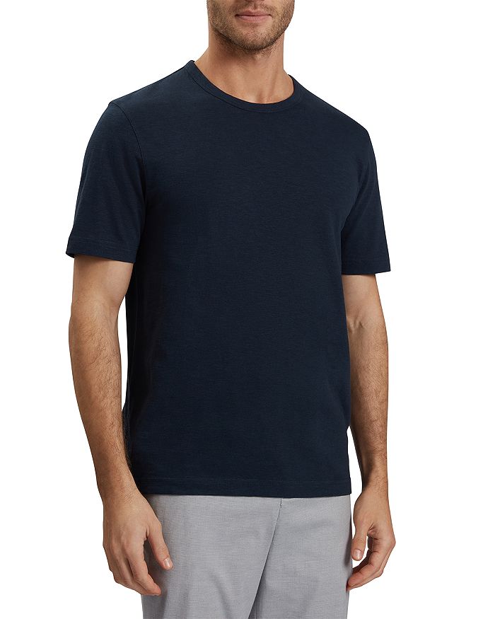 

Футболка Bartol из хлопка и льна Ted Baker, синий