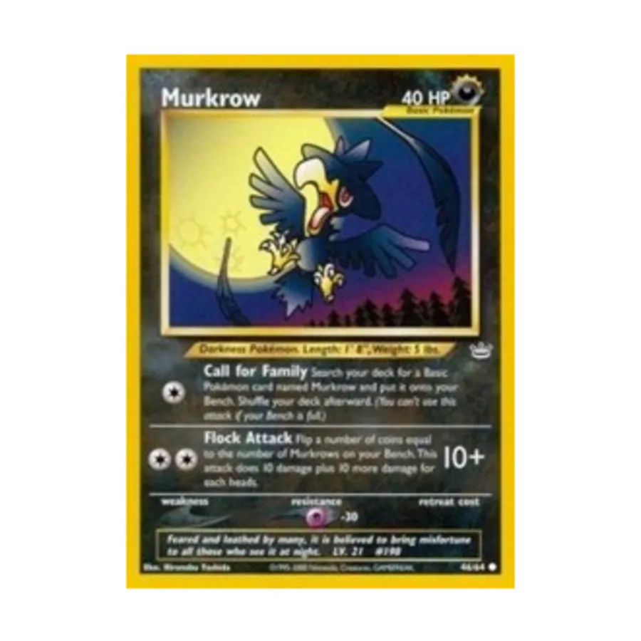 

CCG Меркроу (К) #46, Pokemon - Neo Revelation - Singles