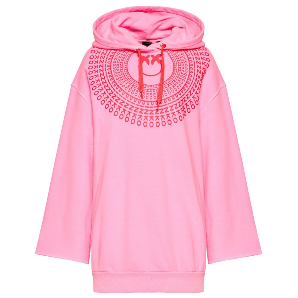 

Розовое хлопковое платье Pinko