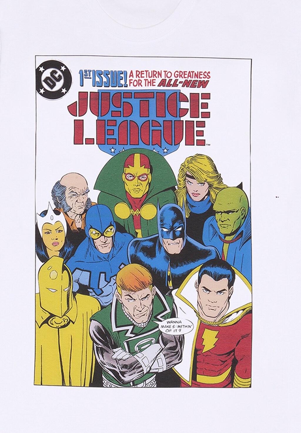 

Футболка с принтом DC COMICS JUSTICE LEAGUE COMIC Henry Tiger, белый