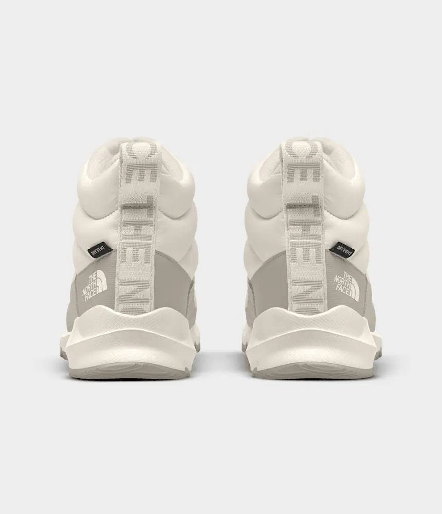 Женские водонепроницаемые ботинки THERMOBALL Progressive Zip II The North Face, Gardenia White/Silver Grey — фото 3