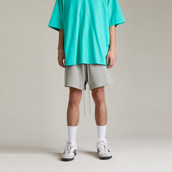 Шорты ss24 fleece running short 'dark heather oatmeal' Fear Of God Essentials, коричневый — фото 4