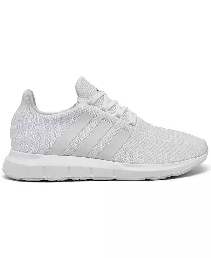 Женские повседневные кроссовки Swift Run 1.0 от Finish Line adidas, белый — фото 2