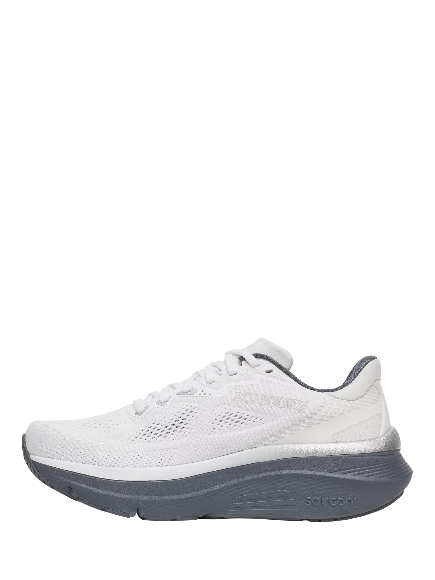 Мужские беговые кроссовки Guide 19, белые/теневые Saucony — фото 3