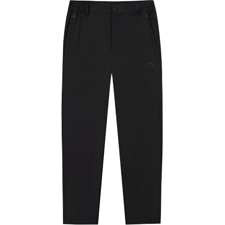 

Разнообразие тренировочной коллекции вязаные спортивные штаны men's ANTA, черный