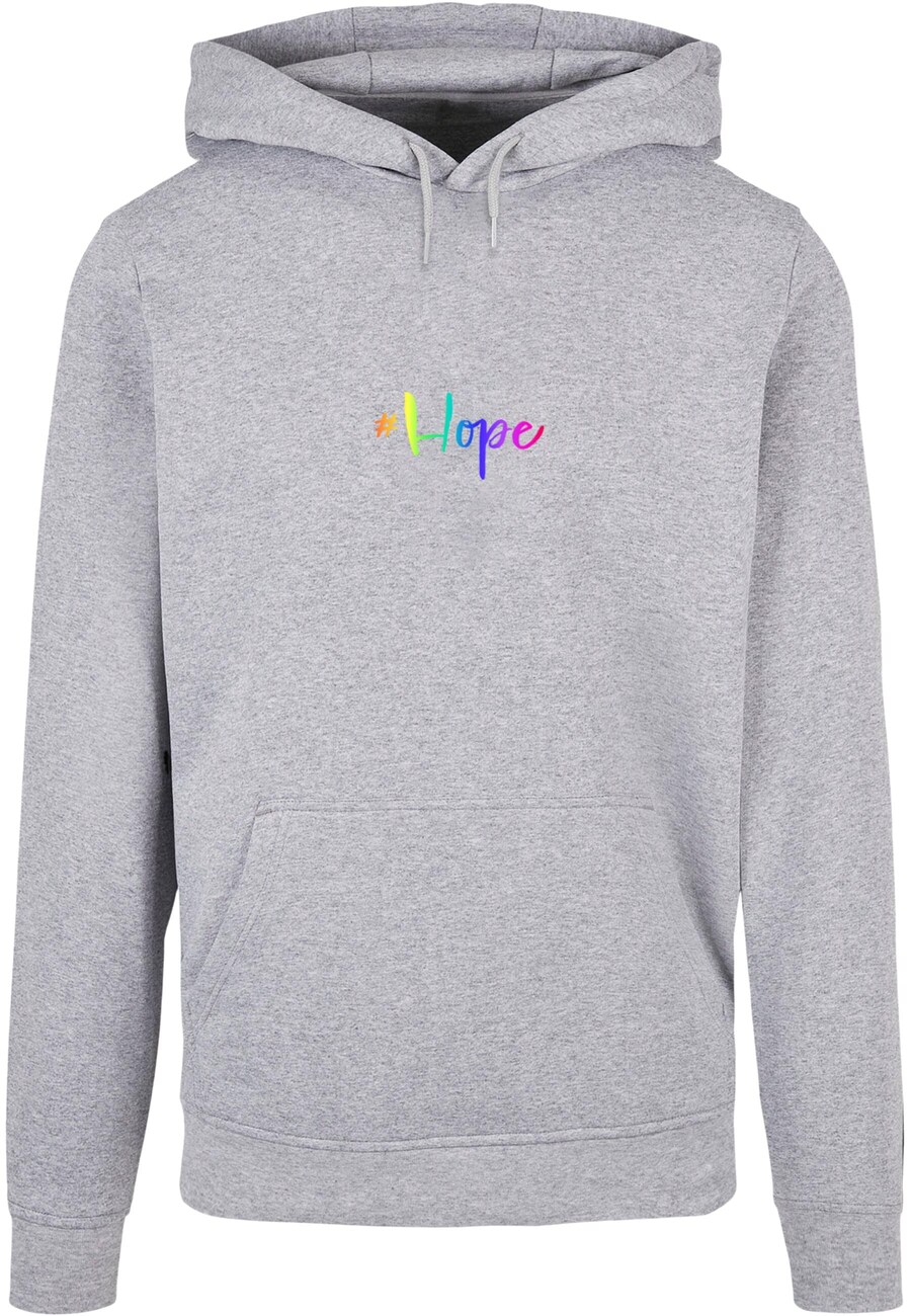 

Толстовка Merchcode Hope Rainbow, пятнистый серый