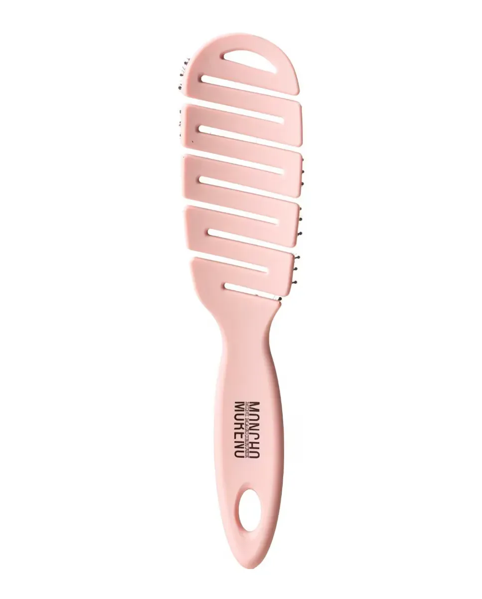 Мини-щетка против ломкости Mini Magic Brush Мончо Морено Moncho Moreno, Rosa