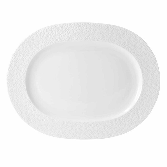 

Bernardaud Ecume Белое овальное блюдо, белый