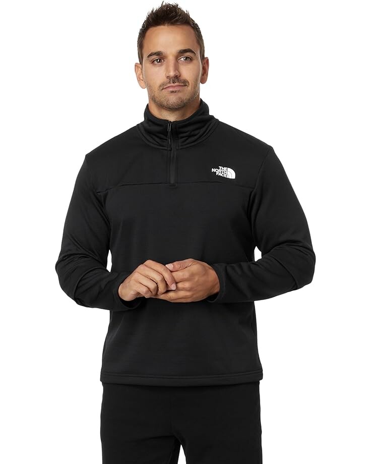 

Флис The North Face Cedar Trail Grid Fleece 1/4 Zip, черный