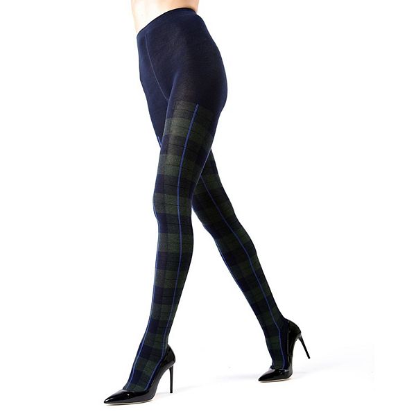 

Гольфы Glasgow из смесового хлопка в клетку Memoi, Navy Blazer