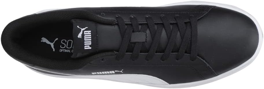 Кроссовки Puma унисекс низкие, белый/черный — фото 4