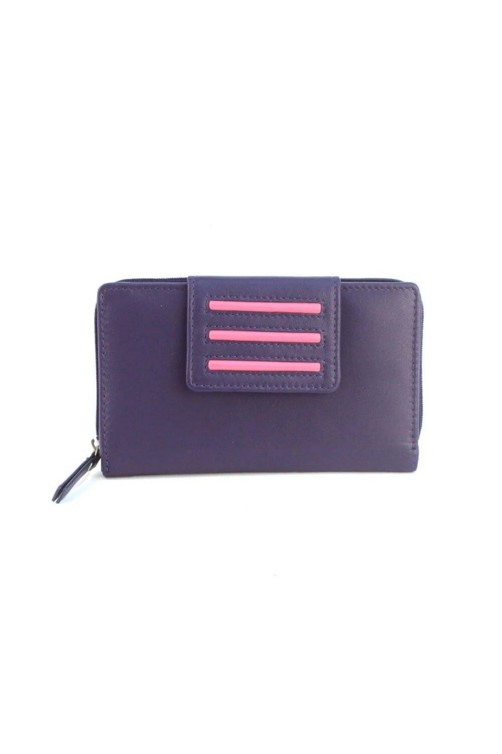 

Кожаный кошелек Сабрина Eastern Counties Leather, фиолетовый