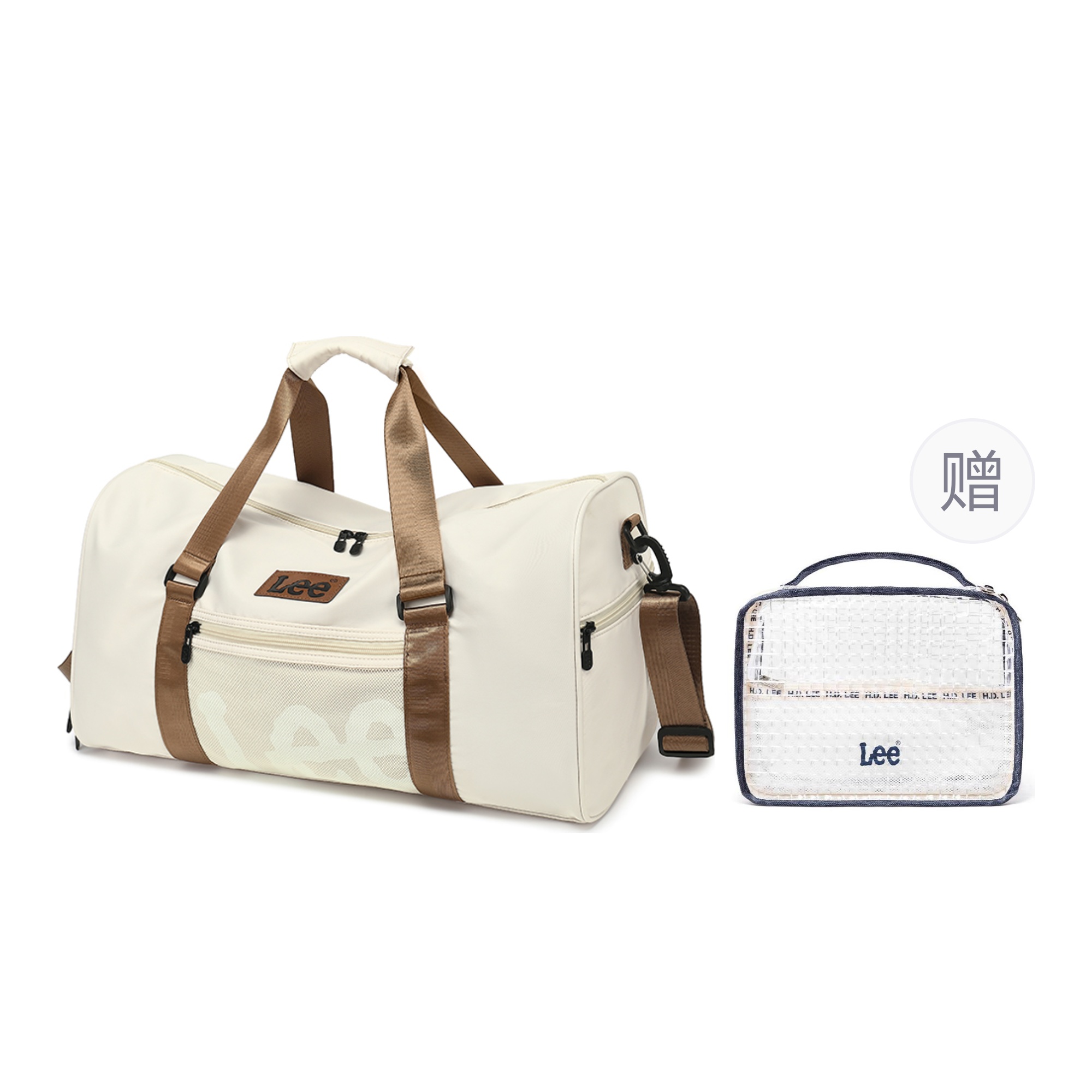 

Lee Оксфордская дорожная сумка, Sports Combo [Khaki+Toiletry Bags]