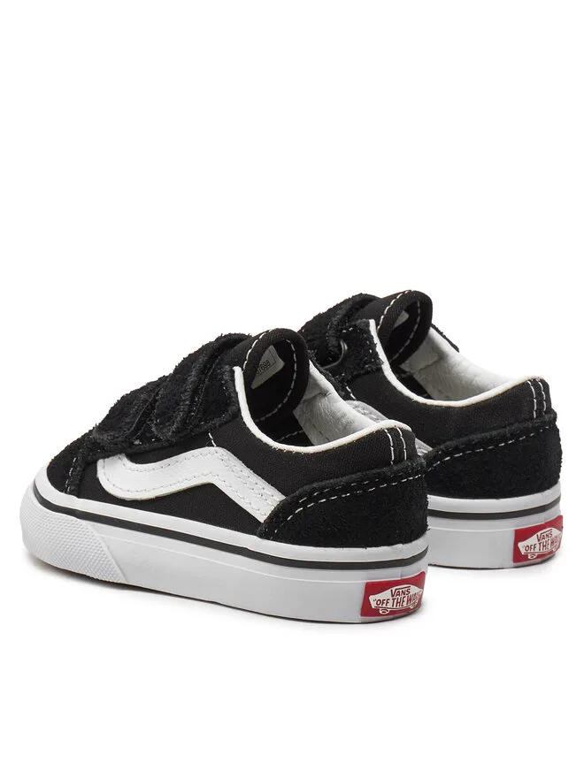 Vans Кроссовки Old Skool V VN000D3YBLK из черной ткани — фото 3