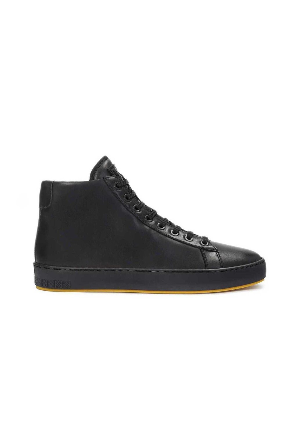 

Кеды высокие Kazar LEONID, цвет Black Yellow