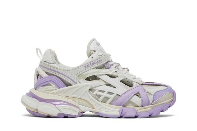 Кроссовки Balenciaga Wmns Track.2 Sneaker Purple White, фиолетовый