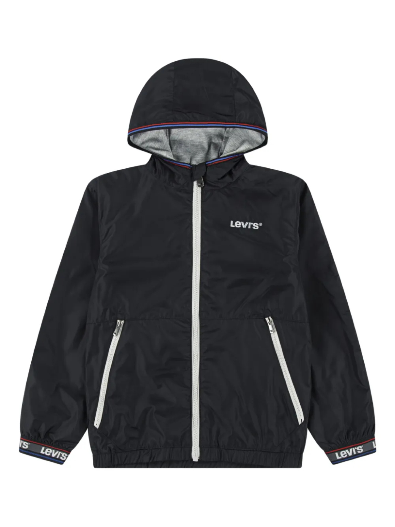 

Куртка Levi's Kids с отделкой логотипом, черный