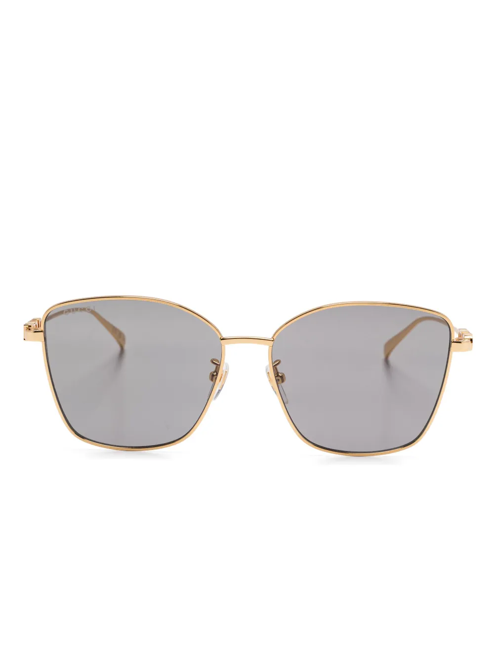 

Солнцезащитные очки в оправе 'бабочка' Gucci Eyewear, золотой