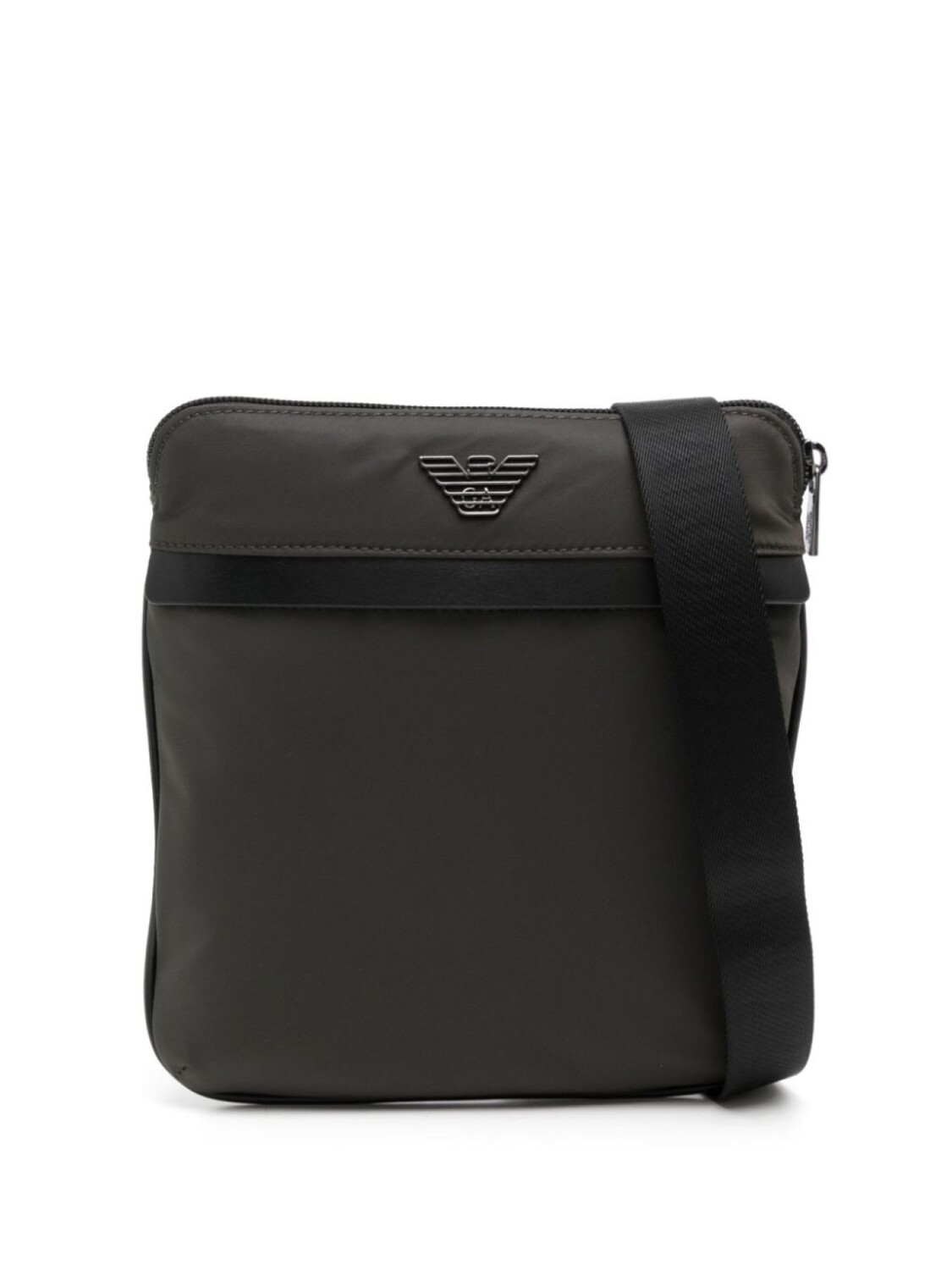 

Emporio Armani поская сумка-мессенджер, черный