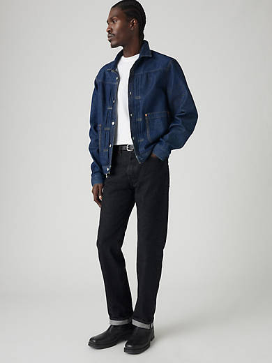 

501 Оригинальные джинсы Selvedge для мужчин Levi's, цвет Big Step Rinse - Black