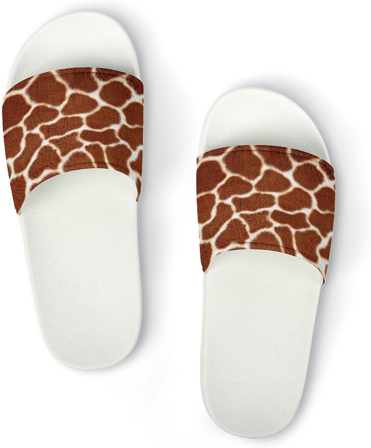 

Сандалии-шлепанцы Colors Dog Paw унисекс с принтом- можно носить как дома, так и на улице Generic, белый