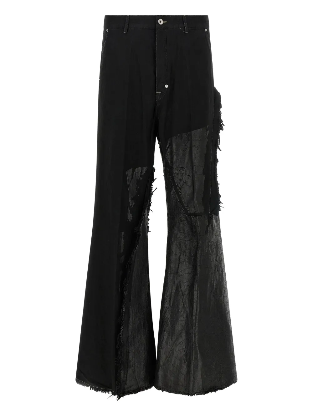 

Джинсы Joris с бахромой Rick Owens, черный