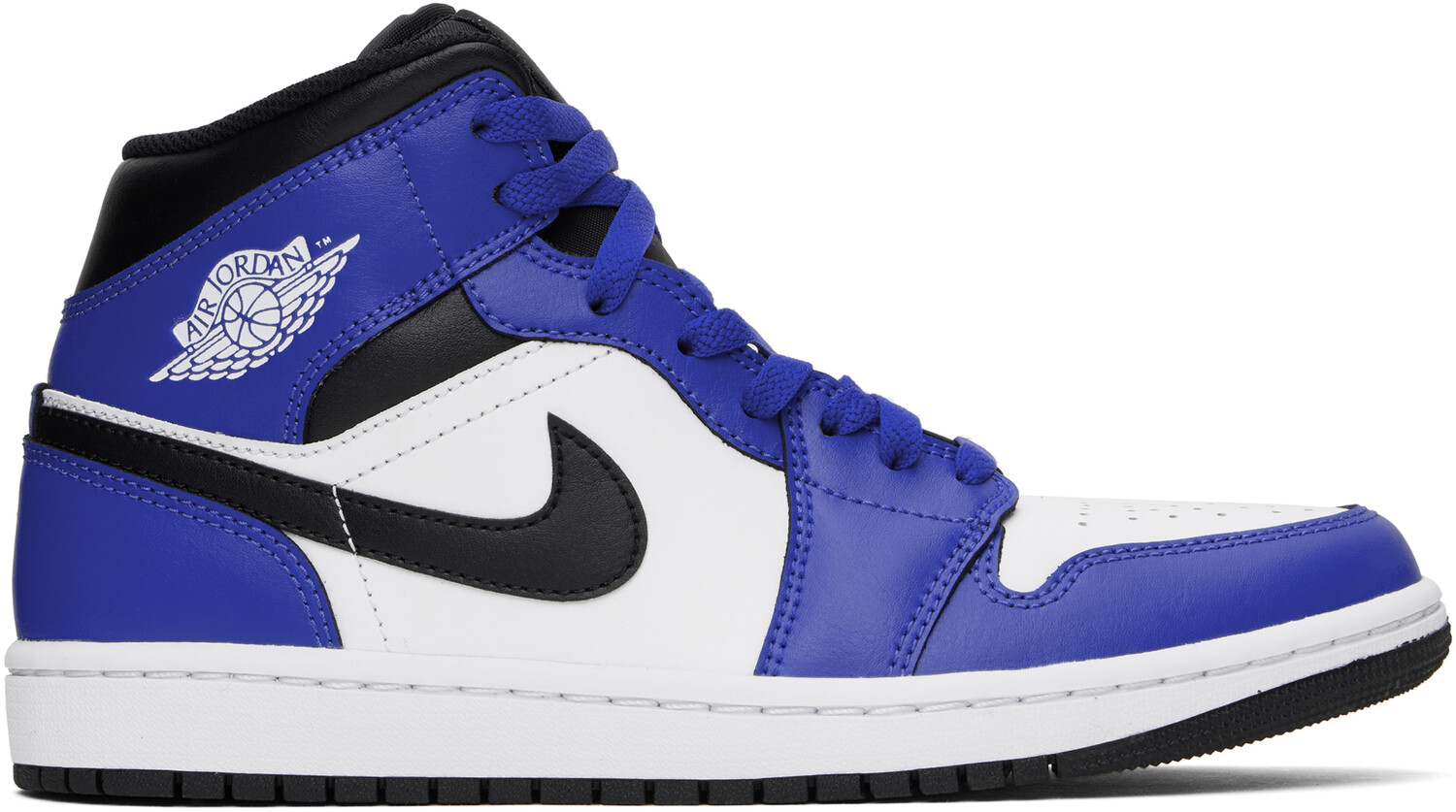 

Синие и черные кроссовки Air Jordan 1 Mid Nike Jordan, Черный, Синие и черные кроссовки Air Jordan 1 Mid Nike Jordan