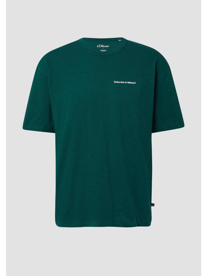 

Футболка цвета 79D1_fir green s.Oliver, Зеленый, Футболка цвета 79D1_fir green s.Oliver