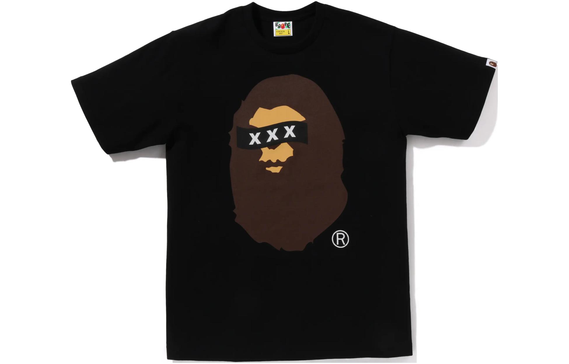 

Футболка GOD SELECTION XXX CO-BRAND унисекс A Bathing Ape, белый