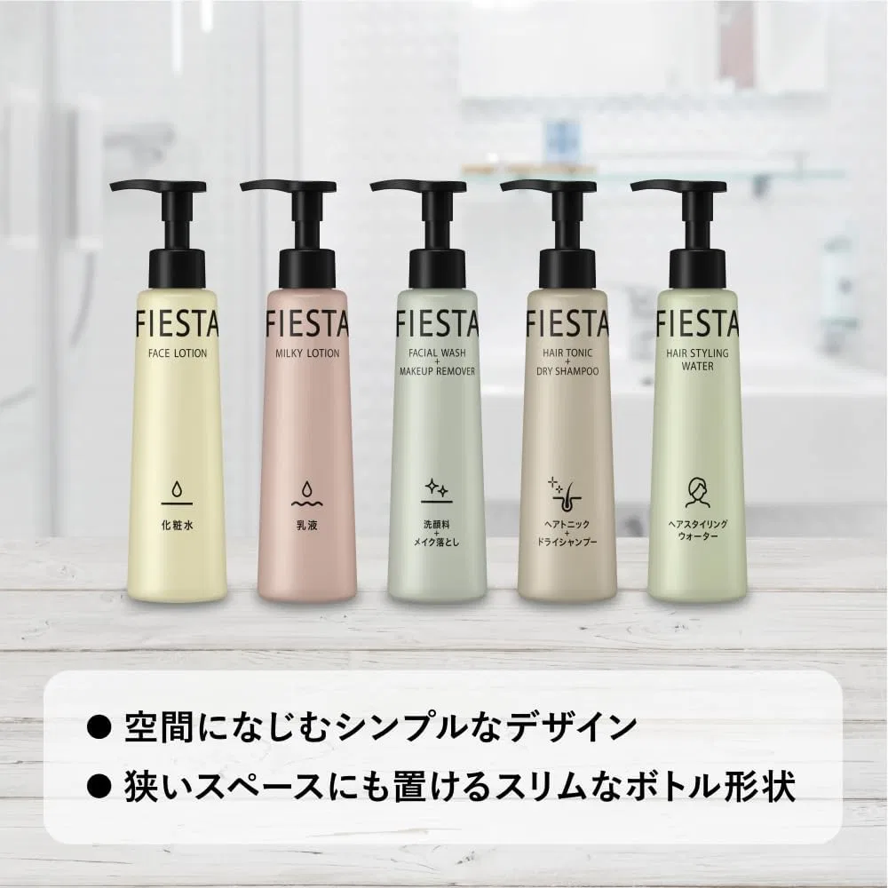 Средство для снятия макияжа Kao Pro Series — Fiesta Cleansing Wash, , розовый, 200 мл — фото 4