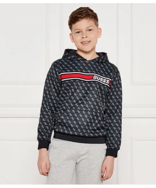 

Толстовка Regular fit Guess Active, черный