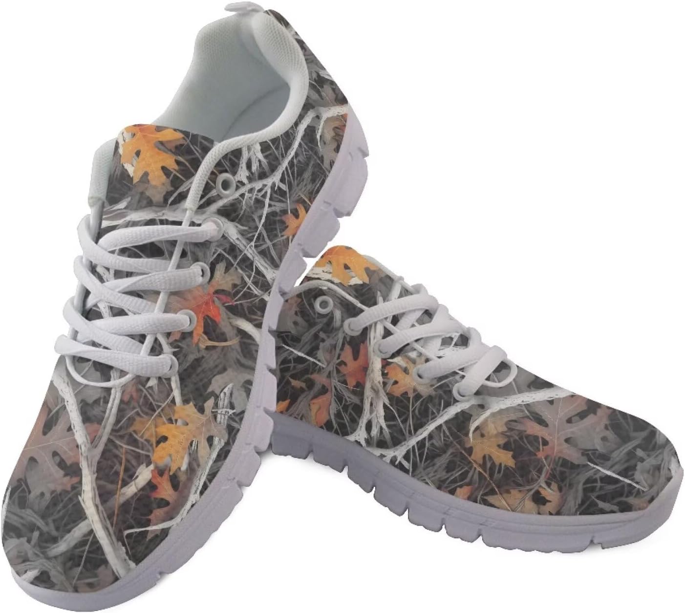 

Кроссовки POLERO Camo для бега и прогулок для мужчин и женщин с шнуровкой, легкие, размеры US5-12, Hunting Camouflage