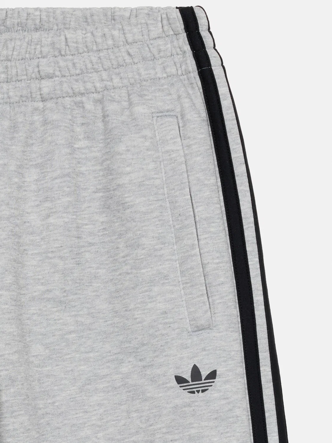 Зауженные брюки Adidas Originals SPACER светло-серого цвета — фото 3