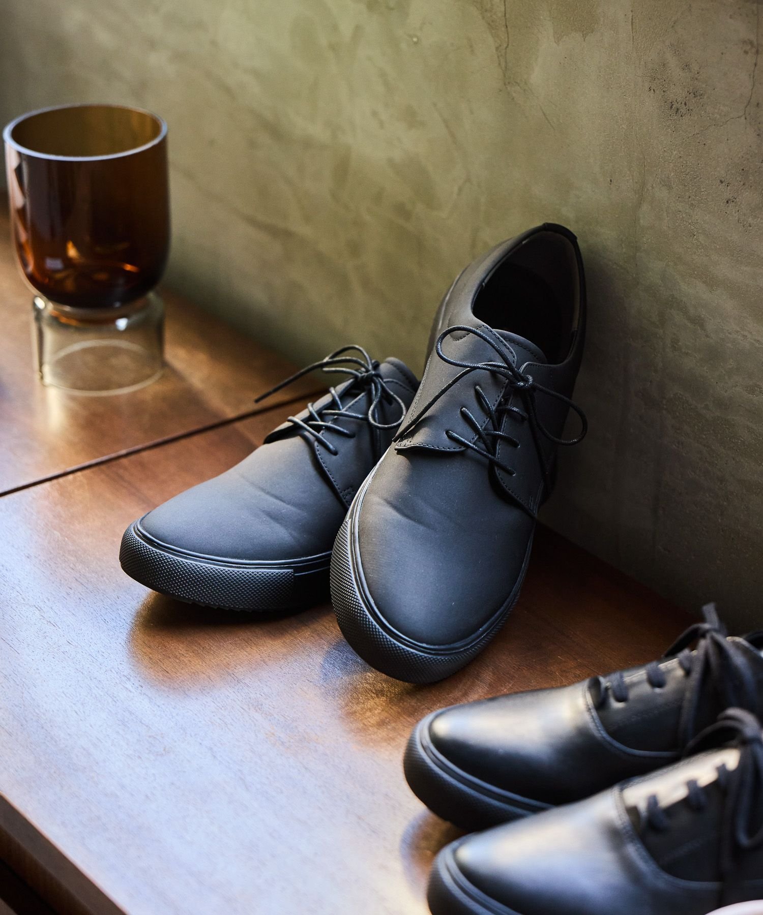 Разноцветные кроссовки из искусственной кожи Relaxation/598288 GLOBAL WORK, Loafers Black 17 — фото 3