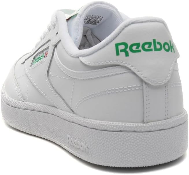 Женские кроссовки Reebok Club C 85 Classic на шнуровке, белый — фото 4