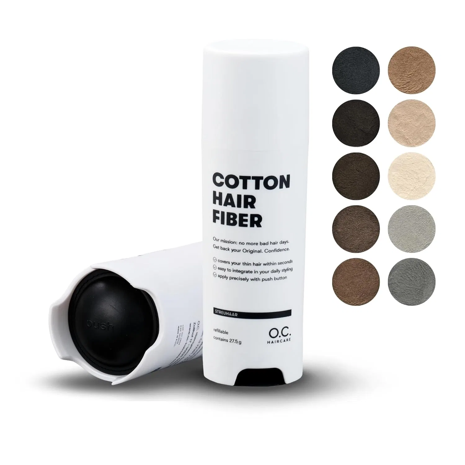 Загуститель для волос O.C. HAIRCARE, 11 цветов O.C. Haircare, #4 Medium Brown
