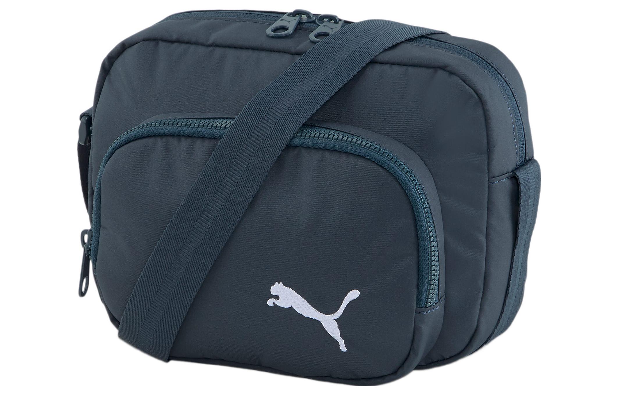 

PUMA Полиэстеровая сумка через плечо, женская синяя
