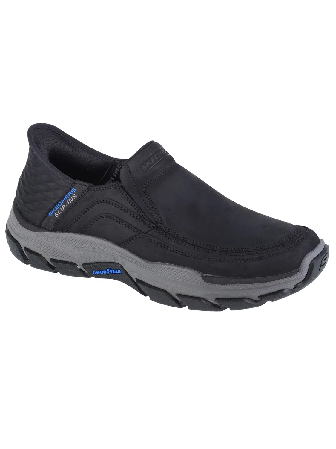 Слипоны 'Skechers Slip-Ins Respected - Elgin' Skechers, Anthracite — фото 2