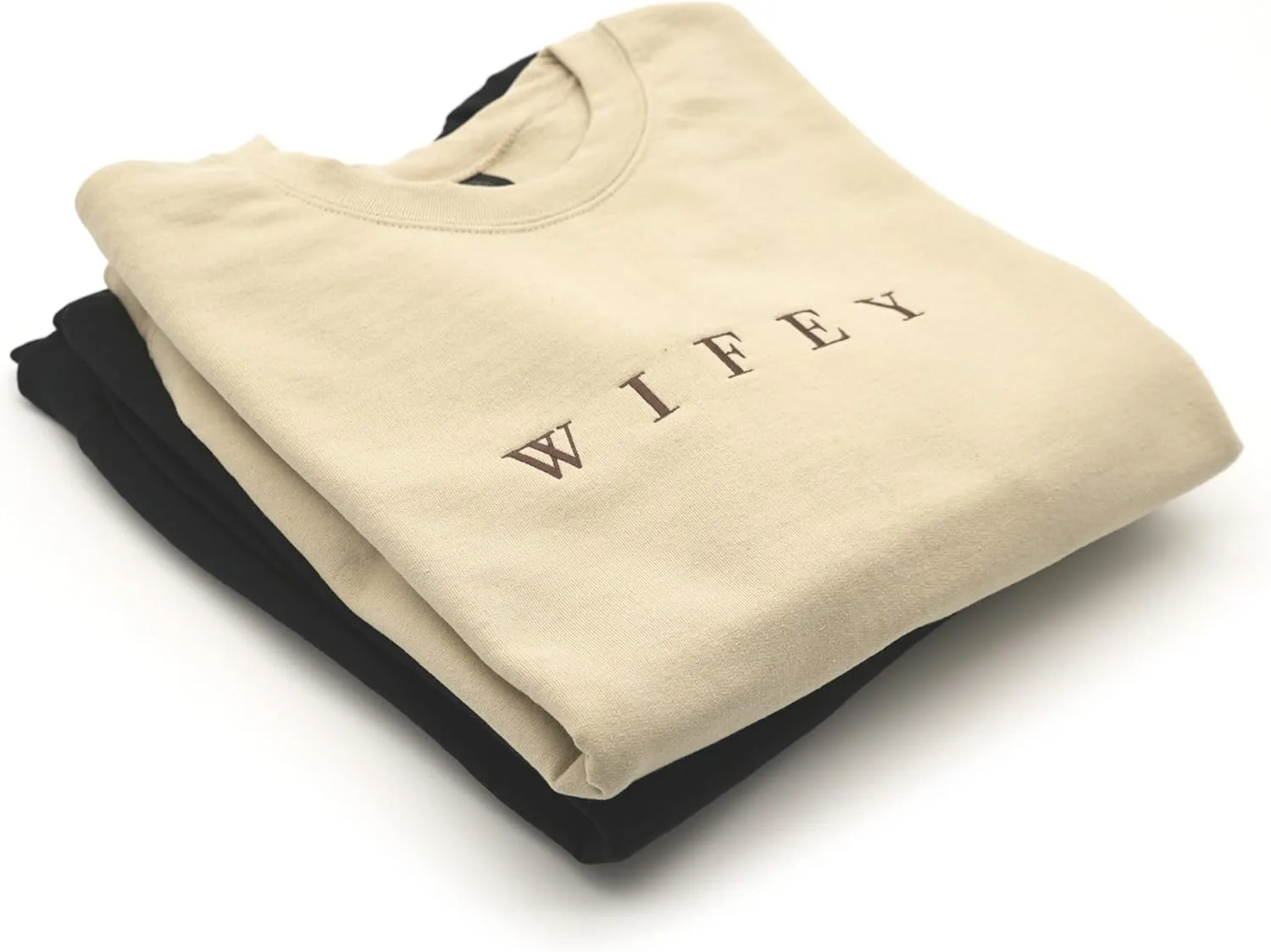 

Свитшот для пары с вышивкой Wifey & Hubby | Crewneck на медовый месяц SoGoodKids