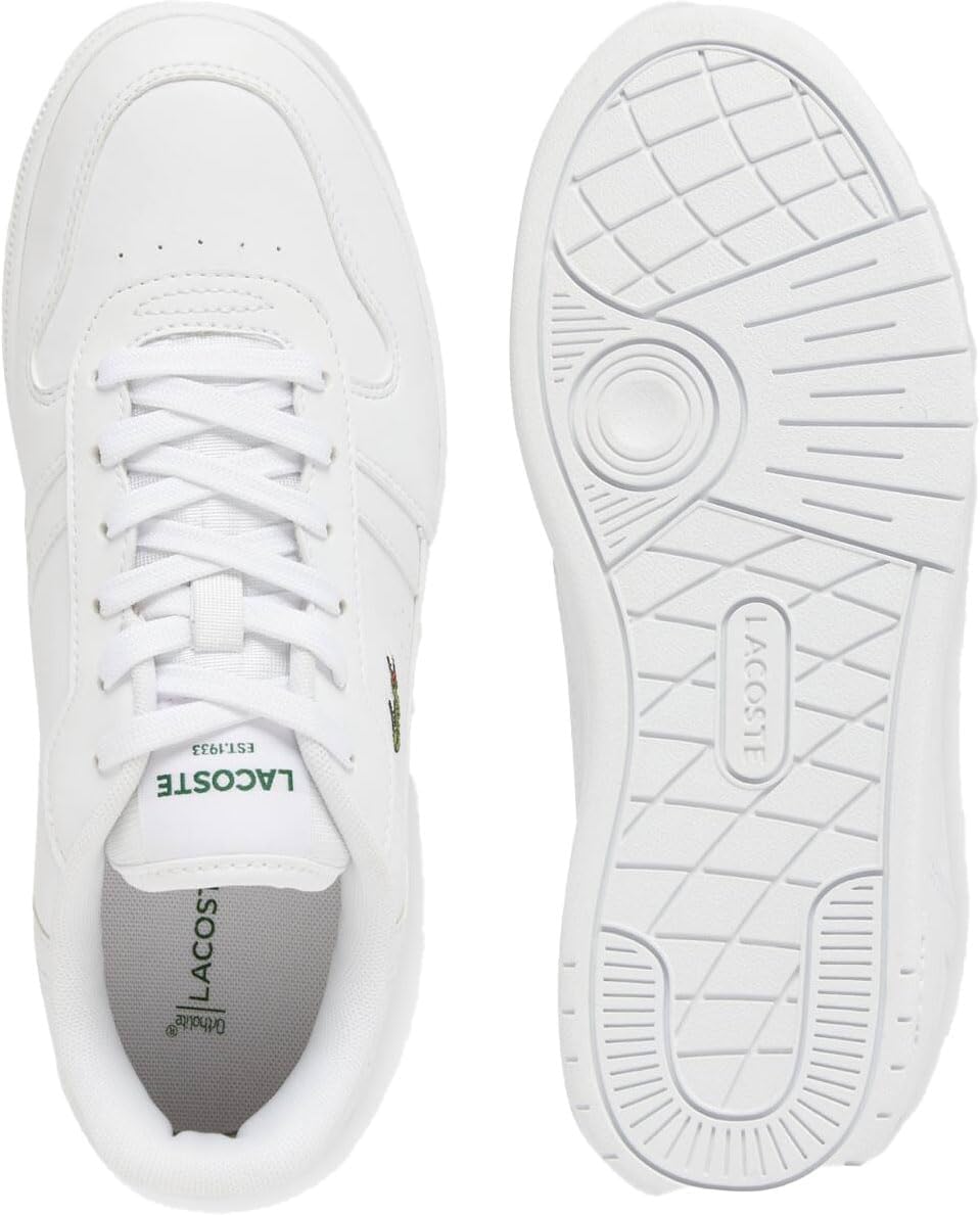 Кроссовки Lacoste для детей и подростков, комплект T-Clip, белый — фото 3