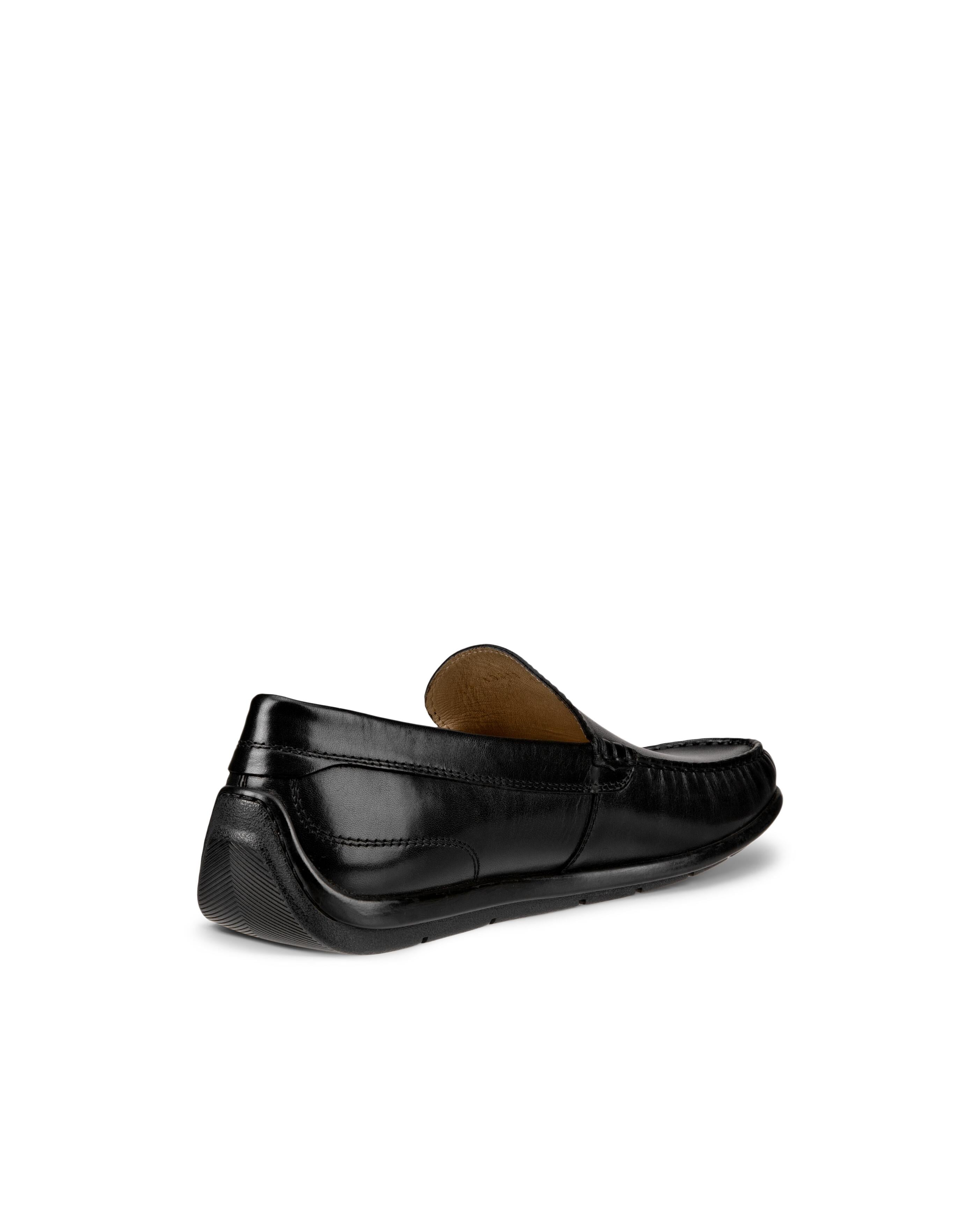 Мужские классические мокасины ECCO из натуральной кожи, модель 2.0, BLACK — фото 2