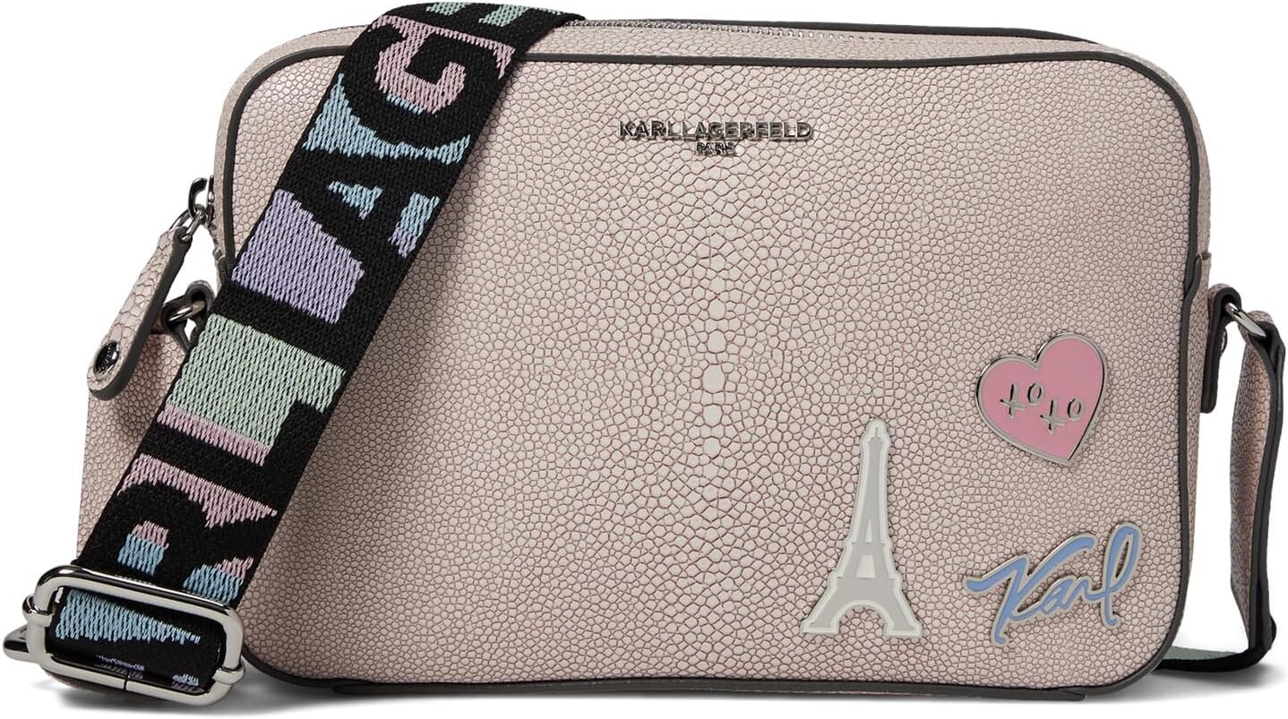 

Сумка кросс-боди Karl Lagerfeld Paris Maybelle Crossbody, цвет Dusty Pink, Розовый, Сумка кросс-боди Karl Lagerfeld Paris Maybelle Crossbody, цвет Dusty Pink
