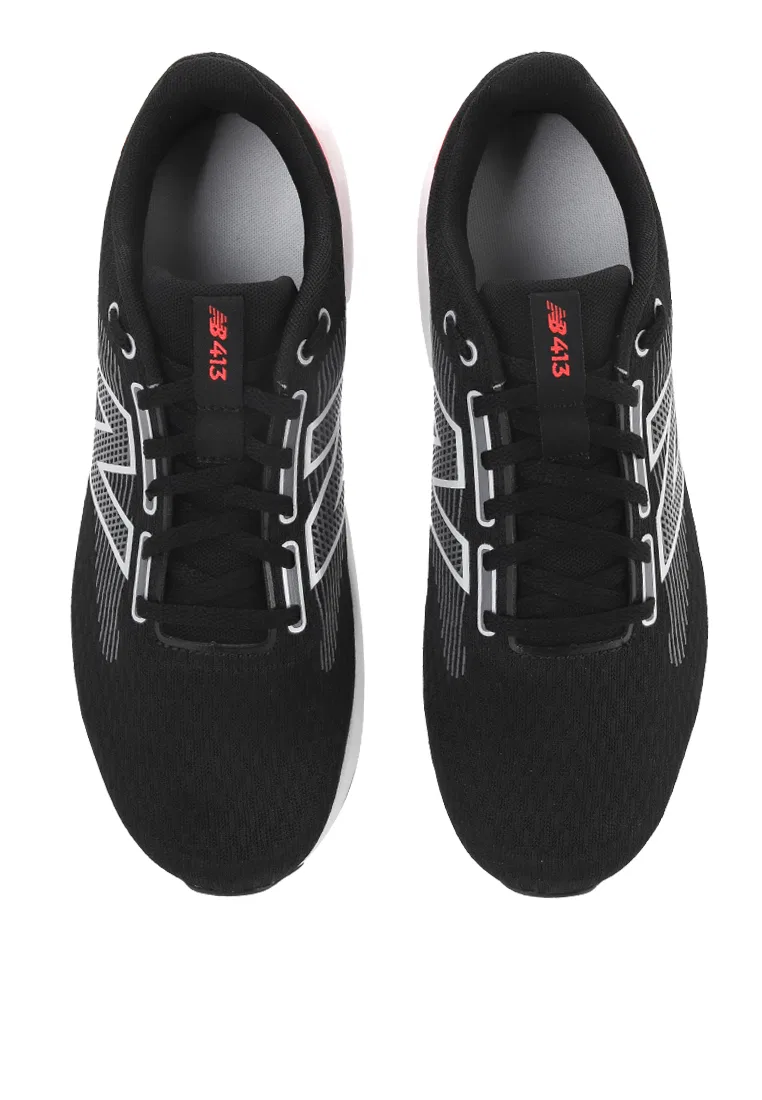Кроссовки мужские спортивные, модель 413 New Balance, черный — фото 4