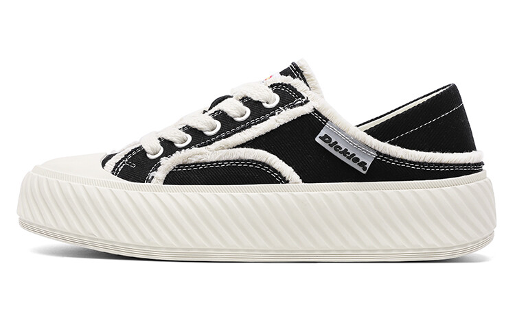 

Кроссовки Dickies Skateboarding Shoes Women's Low-top Black, черный